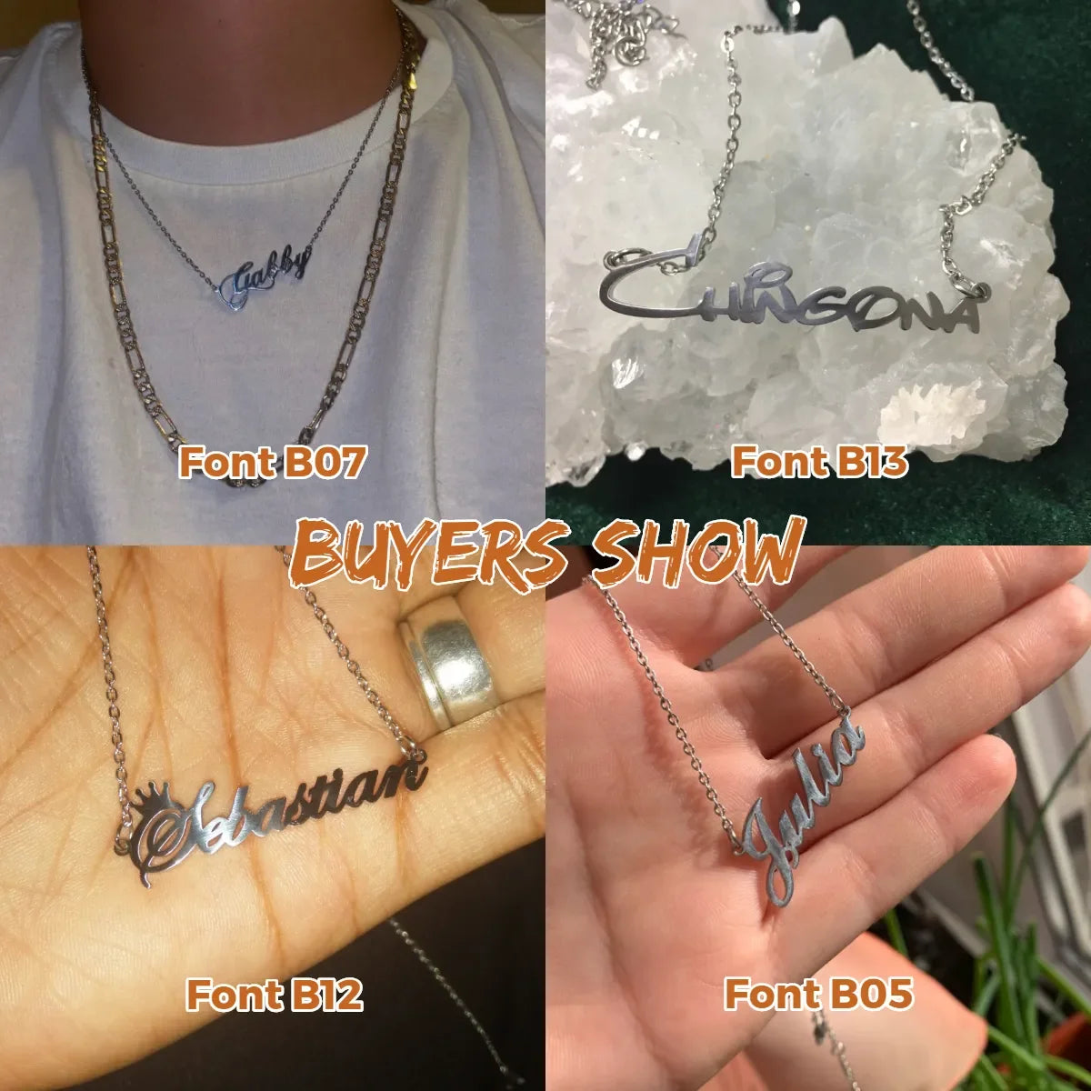 NameCharm™ Personalized Necklace