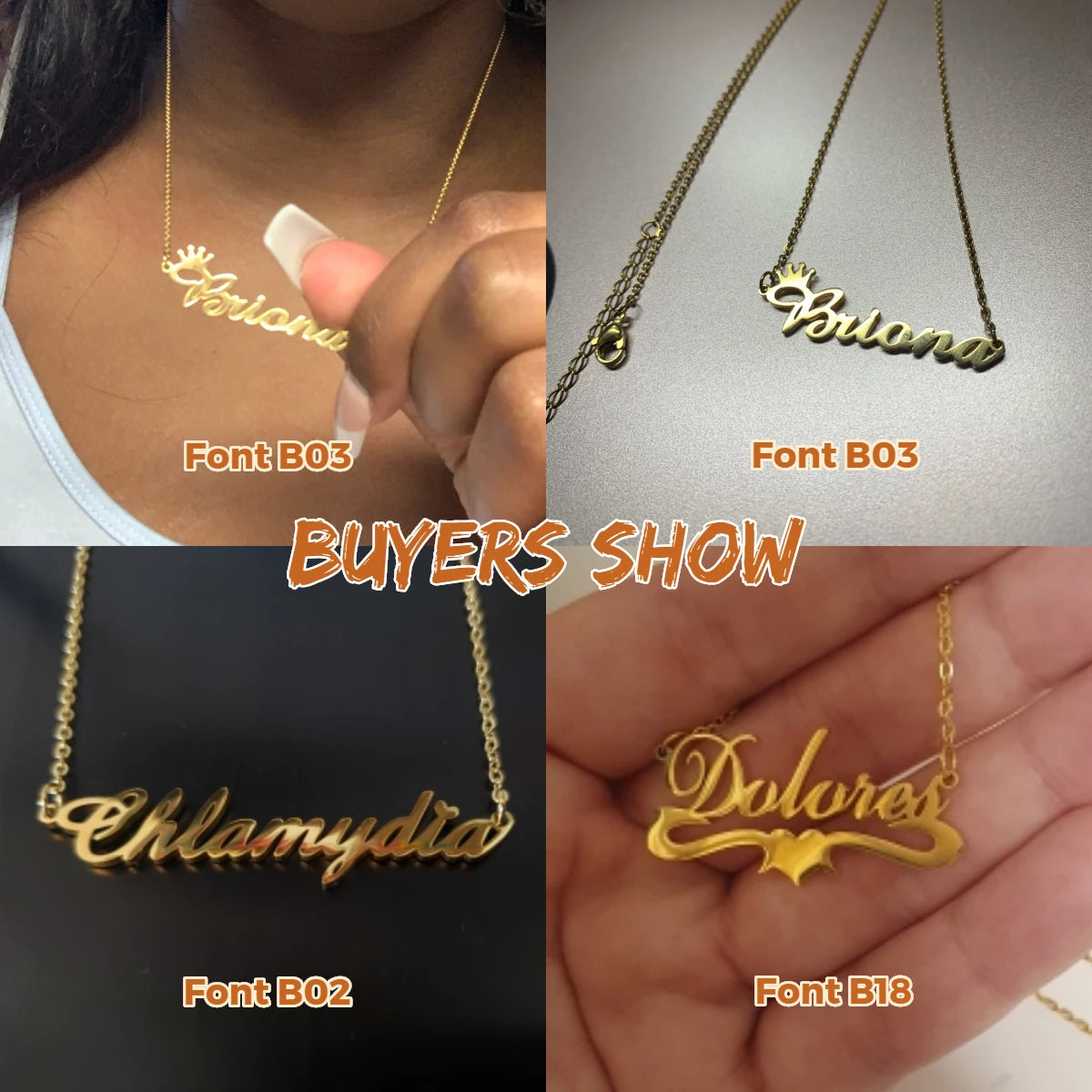 NameCharm™ Personalized Necklace