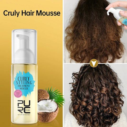 UnleashCurls™ - Hair Styling Mousse