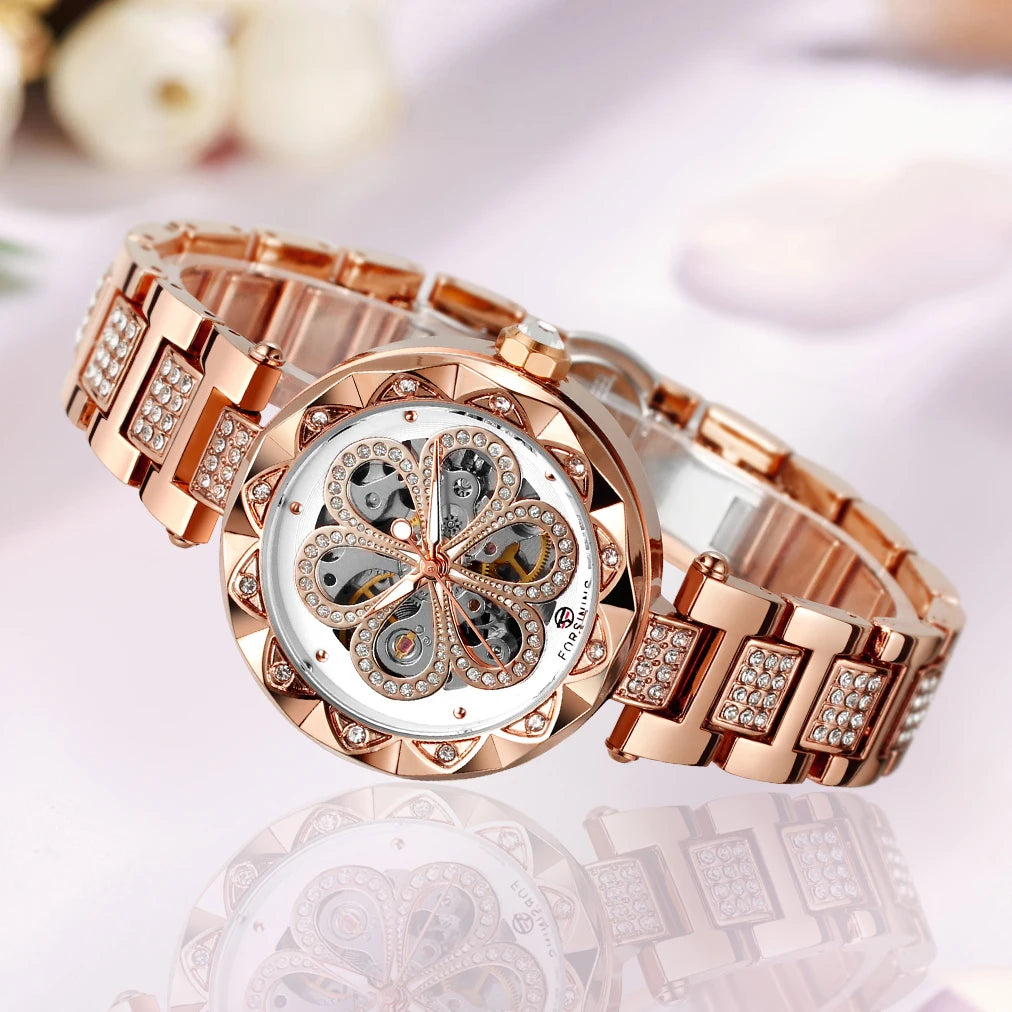 Elegance Rose Gold Watch