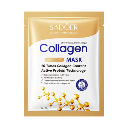 10 Pcs Collagen Face Mask