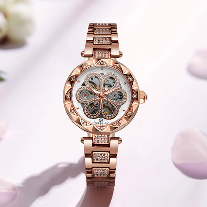 Elegance Rose Gold Watch