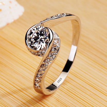 EternalShine™ Zirconia Wedding Ring